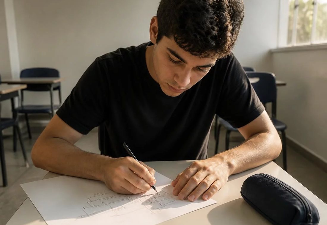 Colegas revendo no tablet as anotações do encontro anterior
